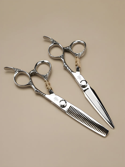 Aika Flow – Professional 6" Right-Handed Japanese Steel Hairdressing Scissors