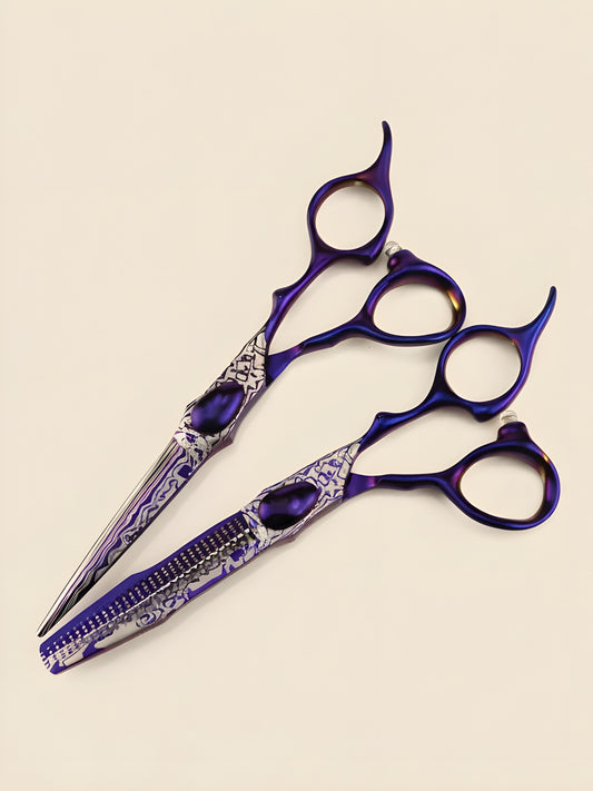 Isamu Pro – Professional 6" Right-Handed Japanese Damascus Steel Hairdressing Scissors