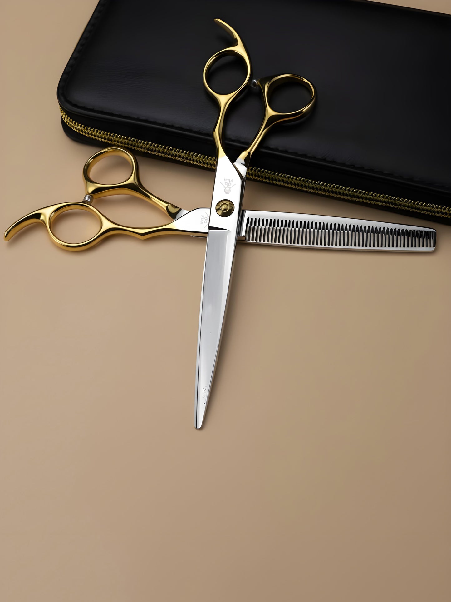 Kogane Edge – Professional 7" Right-Handed Japanese Steel Hairdressing Scissors