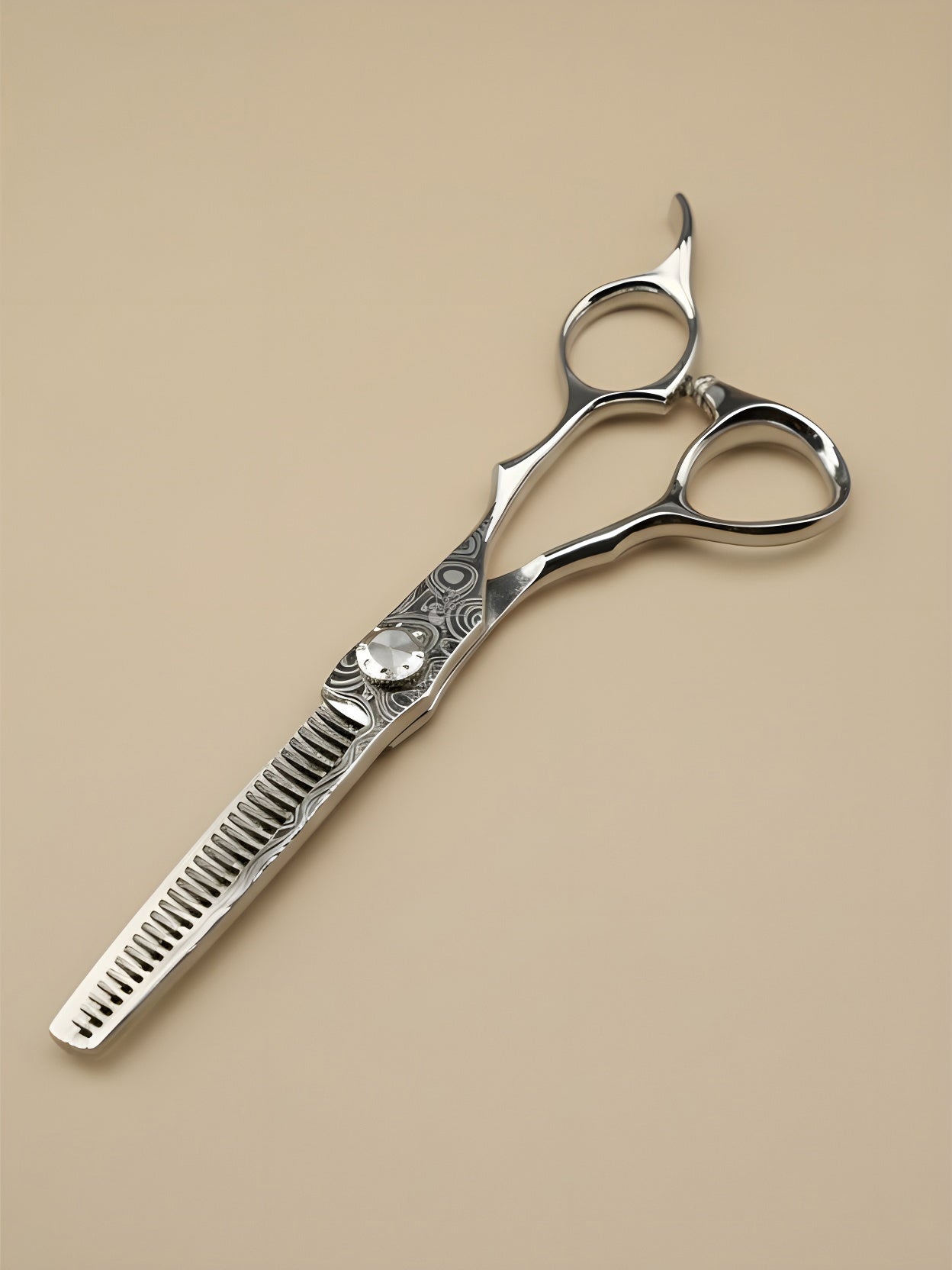 Mizuki Line – Professional 6.5" Right-Handed Japanese Damascus Steel Hairdressing Scissors
