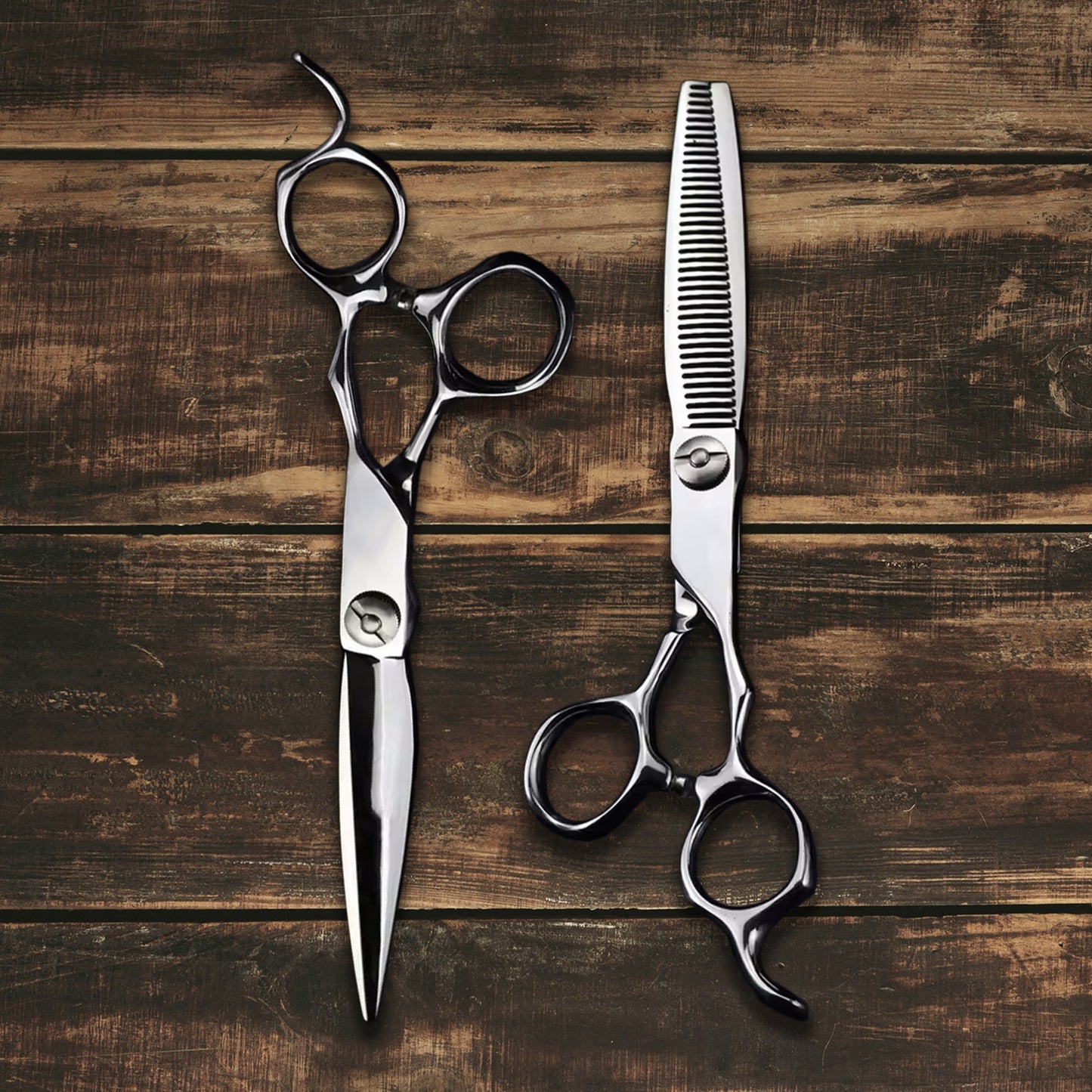 Pawluxe Edge - Professional 7" Right-handed Japanese Steel Pet Grooming Scissors