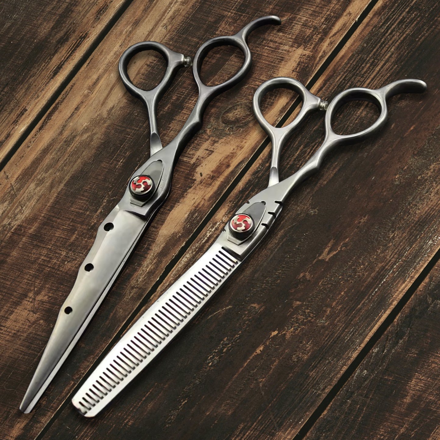 Raijin Force - Professional 7" Left-Handed Japanese Hairdressing Scissors