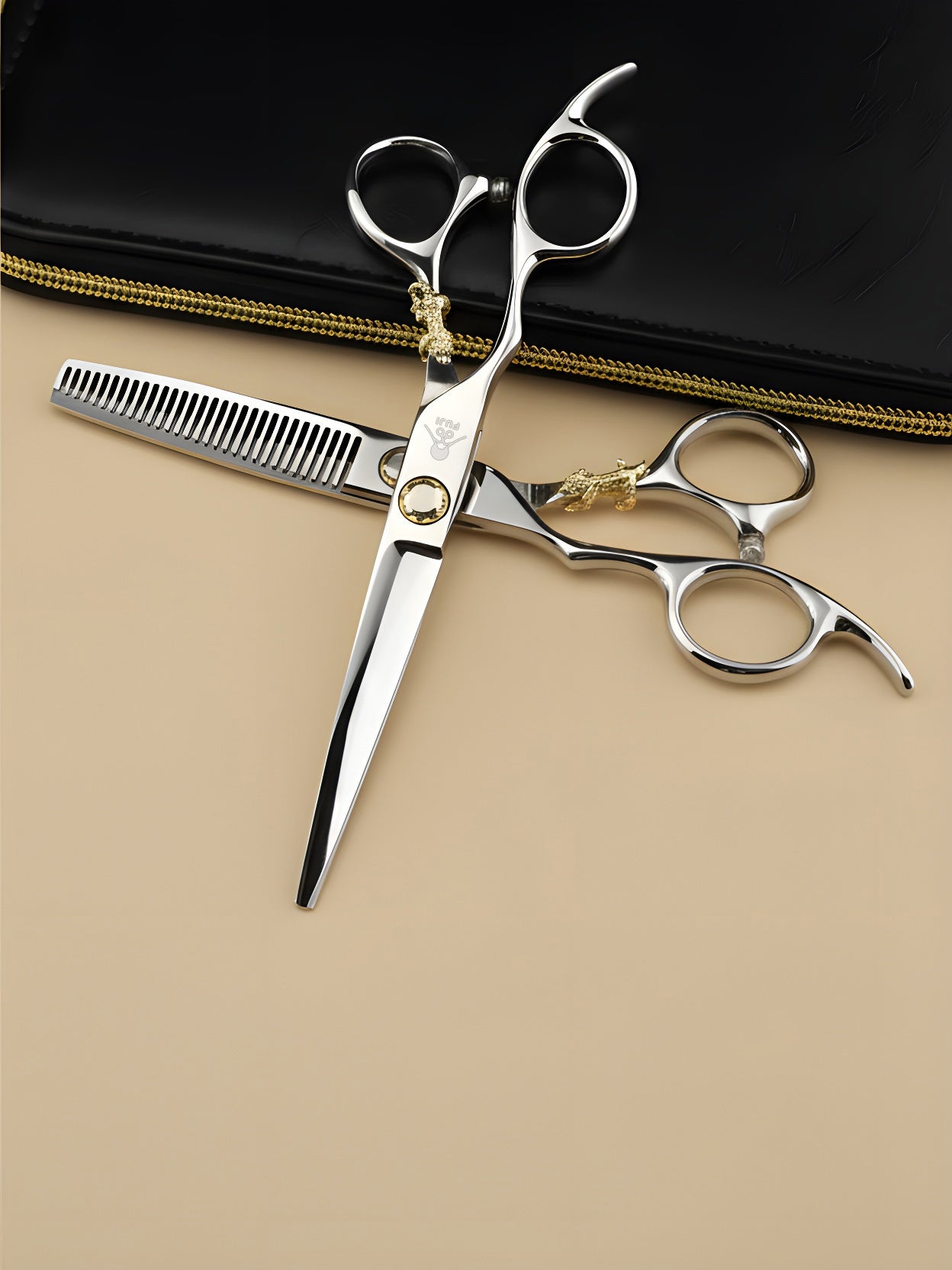 Reika Tiger – Professional 6" Left-Handed Japanese Steel Hairdressing Scissors