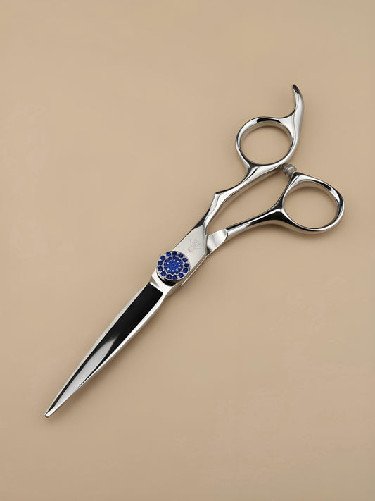Sapphire Line – Professional 6" Right-Handed Japanese Steel Hairdressing Scissors
