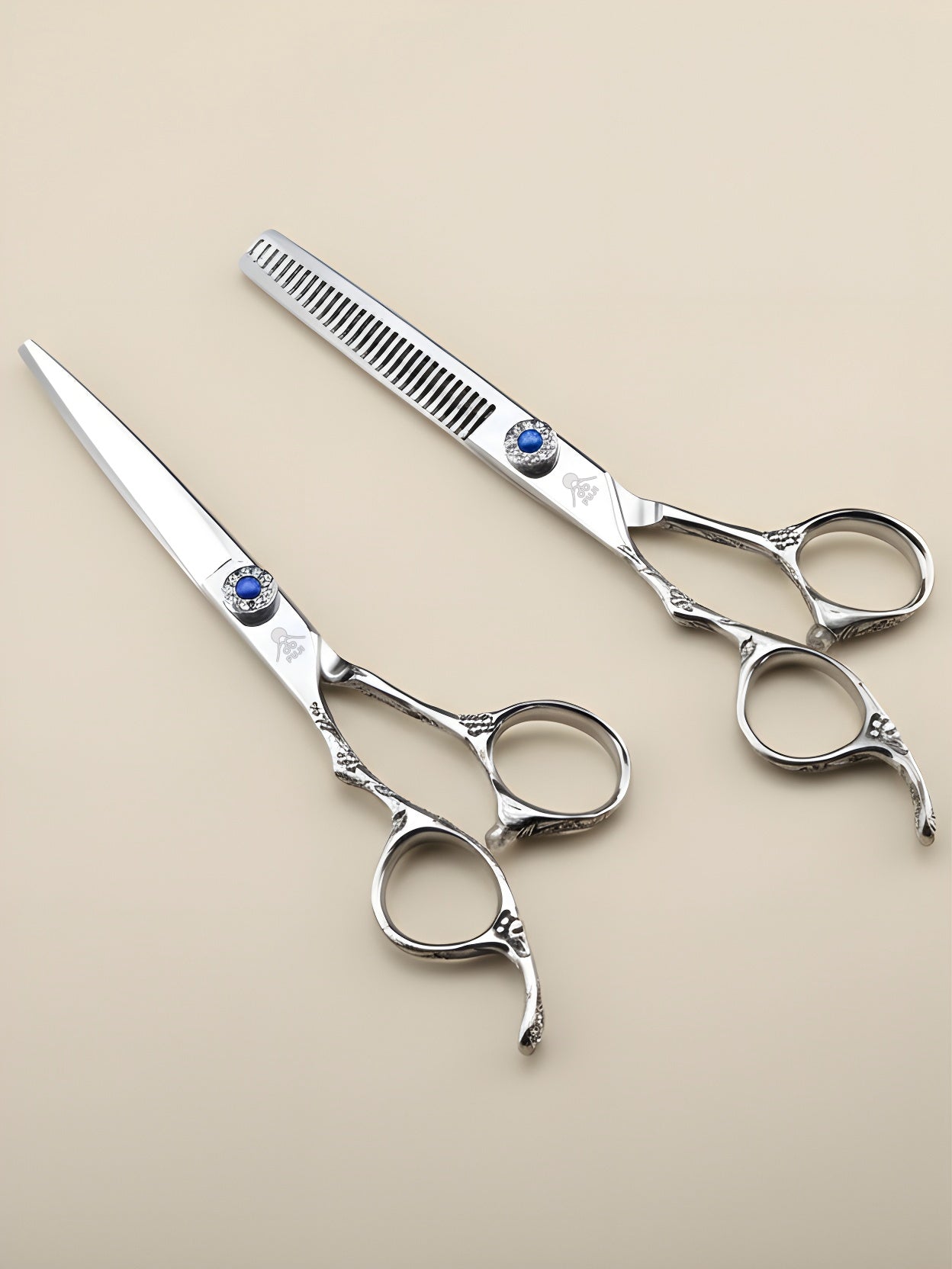 Tsuki Curve – Professional 6" Left-Handed Japanese Steel Hairdressing Scissors