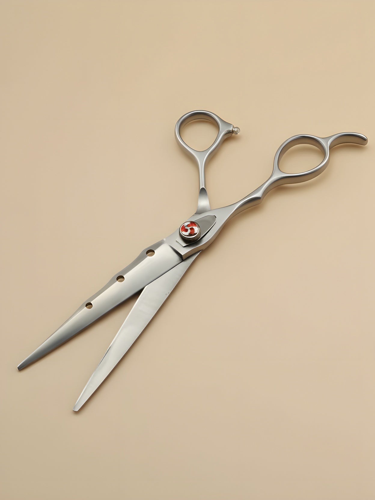 Whispurr Shears – Professional 7" Left-Handed Japanese Steel Pet Grooming Scissors