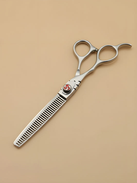 Whispurr Shears – Professional 7" Left-Handed Japanese Steel Pet Grooming Scissors