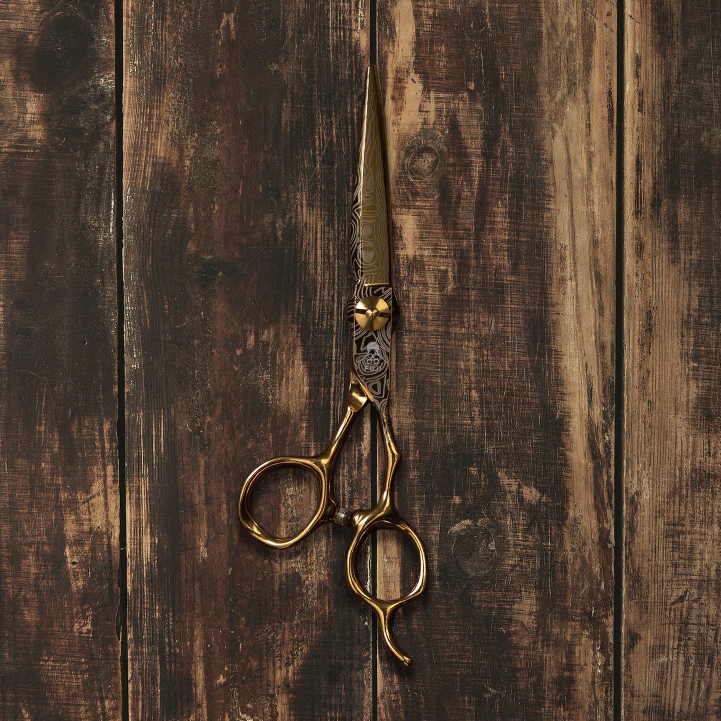 Yume Sharp - Professional 6" Right-handed Japanese Damascus Steel Hairdressing Scissors