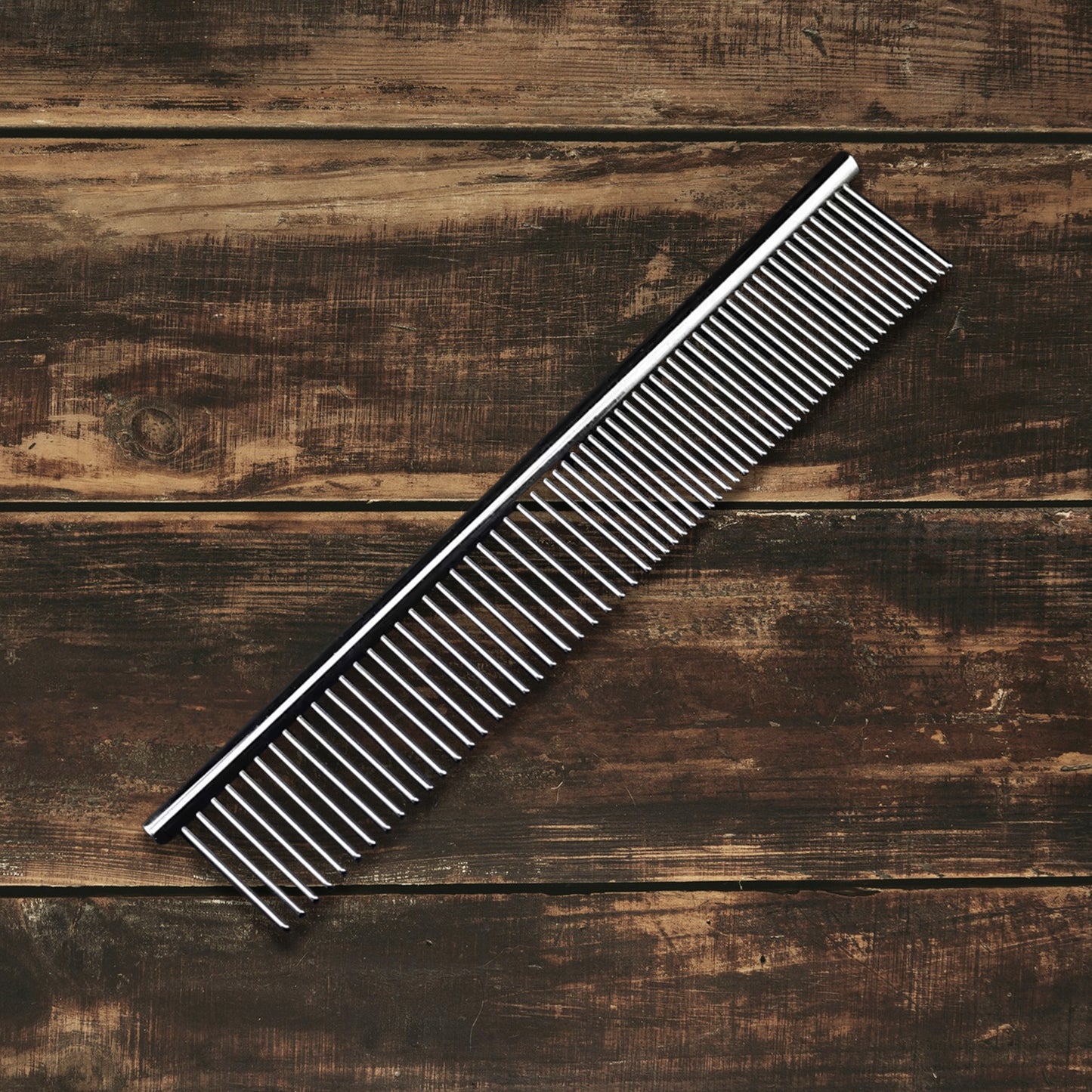 Professional steel pet grooming comb