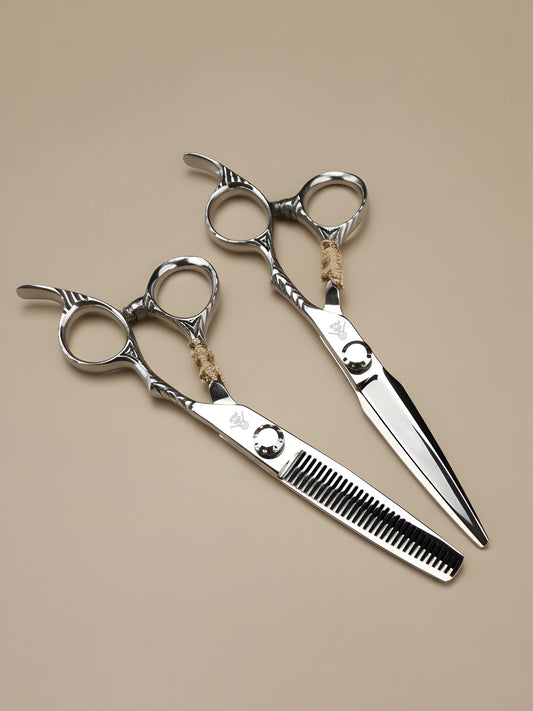 Aika Flow – Professional 6" Right-Handed Japanese Steel Hairdressing Scissors