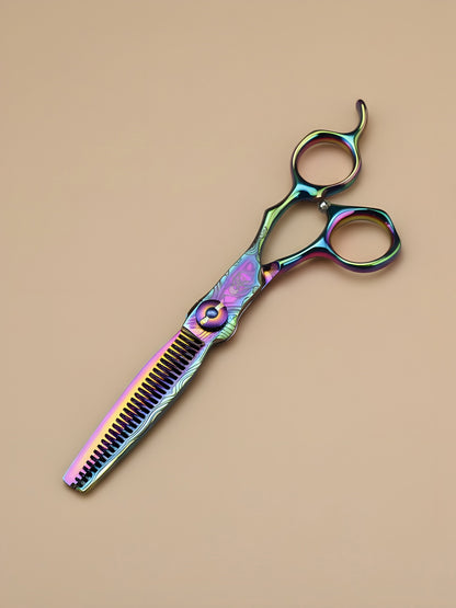 Akari Shear – Professional 6" Right-Handed Japanese Damascus Steel Hairdressing Scissors