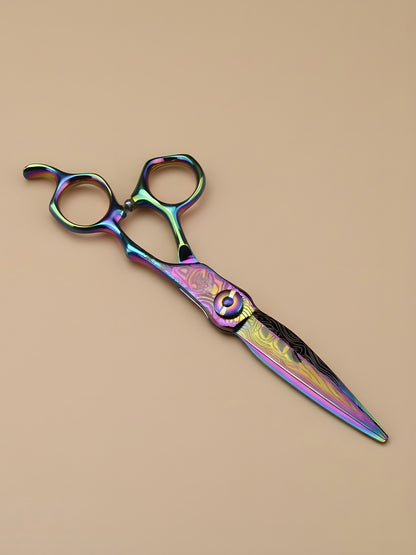 Akari Shear – Professional 6" Right-Handed Japanese Damascus Steel Hairdressing Scissors