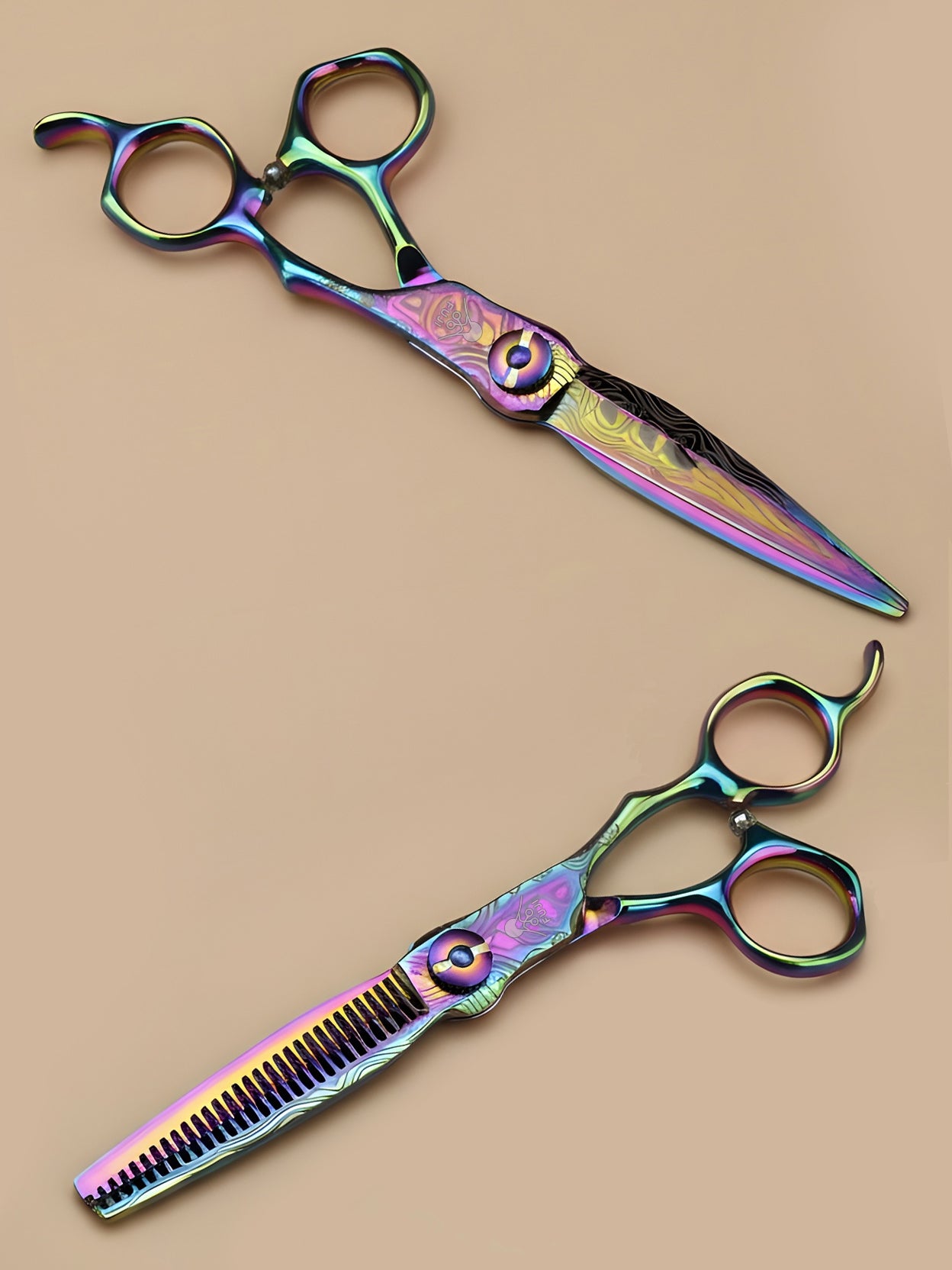 Akari Shear – Professional 6" Right-Handed Japanese Damascus Steel Hairdressing Scissors