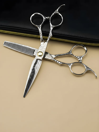 Akari Shine – Professional 6" Left-Handed Japanese Steel Hairdressing Scissors