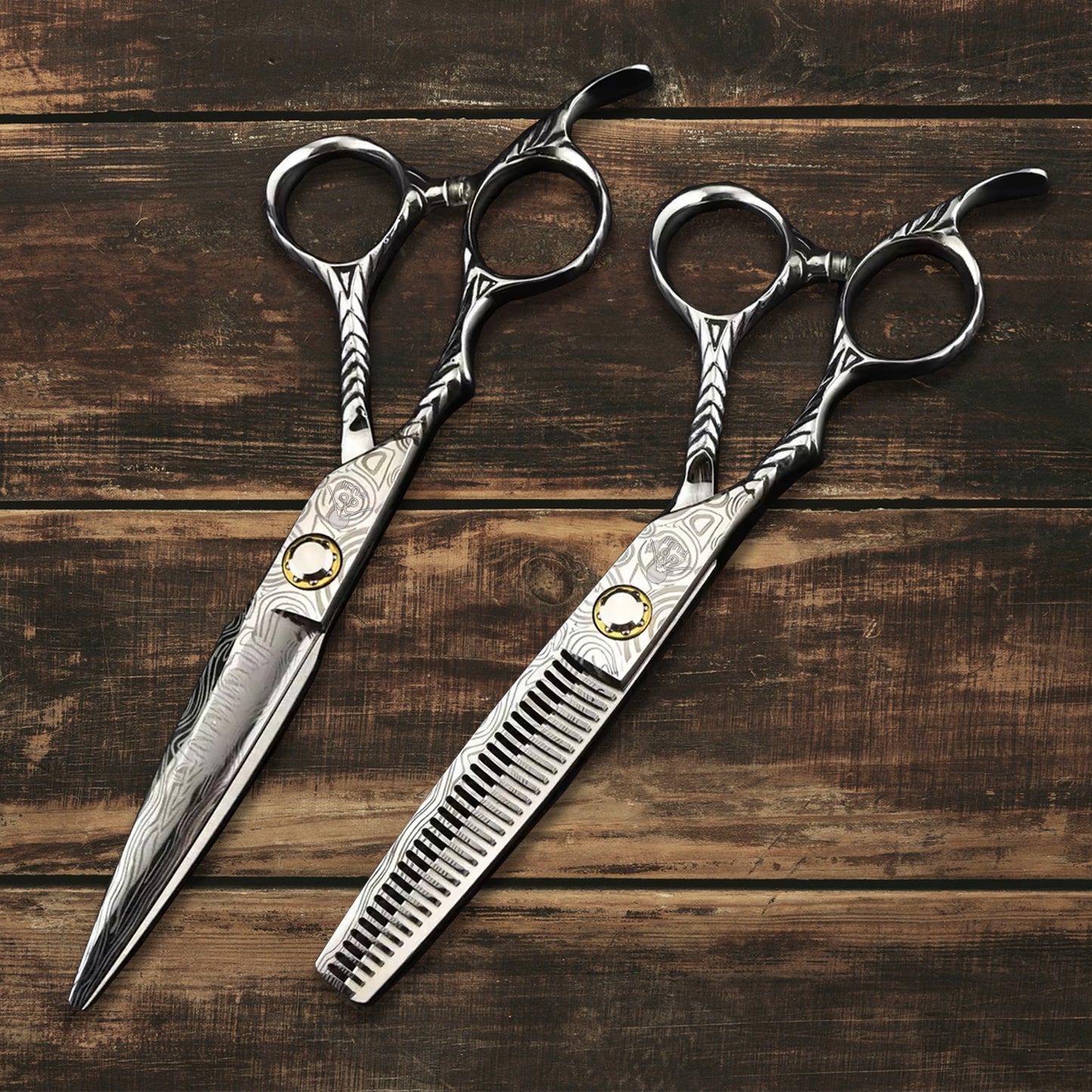 Akari Shine - Professional 6" Left-Handed Japanese Hairdressing Scissors