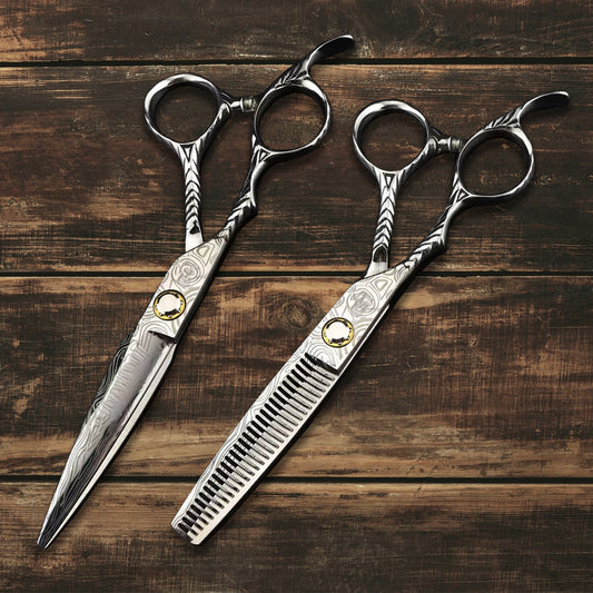 Akari Shine - Professional 6" Left-Handed Japanese Hairdressing Scissors