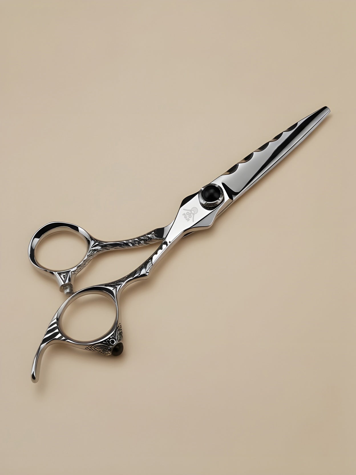 Arashi Glide – Tijeras Profesionales 6" para Diestros, Acero Japonés de Alta Precisión