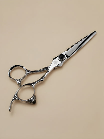 Arashi Glide – Tijeras Profesionales 6" para Diestros, Acero Japonés de Alta Precisión