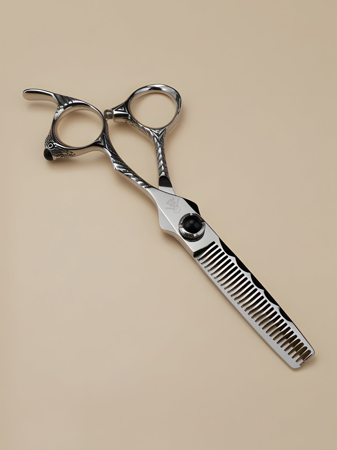 Arashi Glide – Tijeras Profesionales 6" para Diestros, Acero Japonés de Alta Precisión