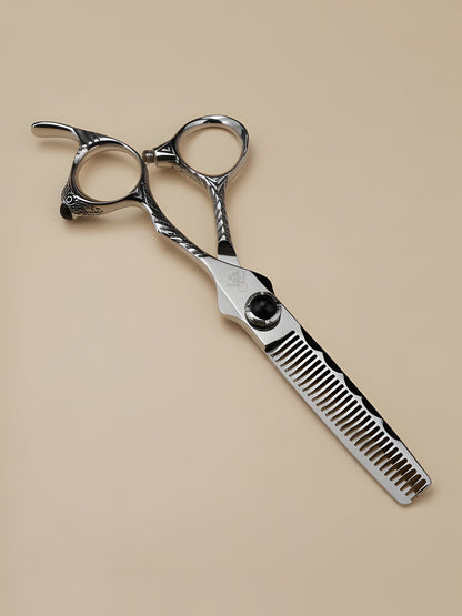 Arashi Glide – Tijeras Profesionales 6" para Diestros, Acero Japonés de Alta Precisión