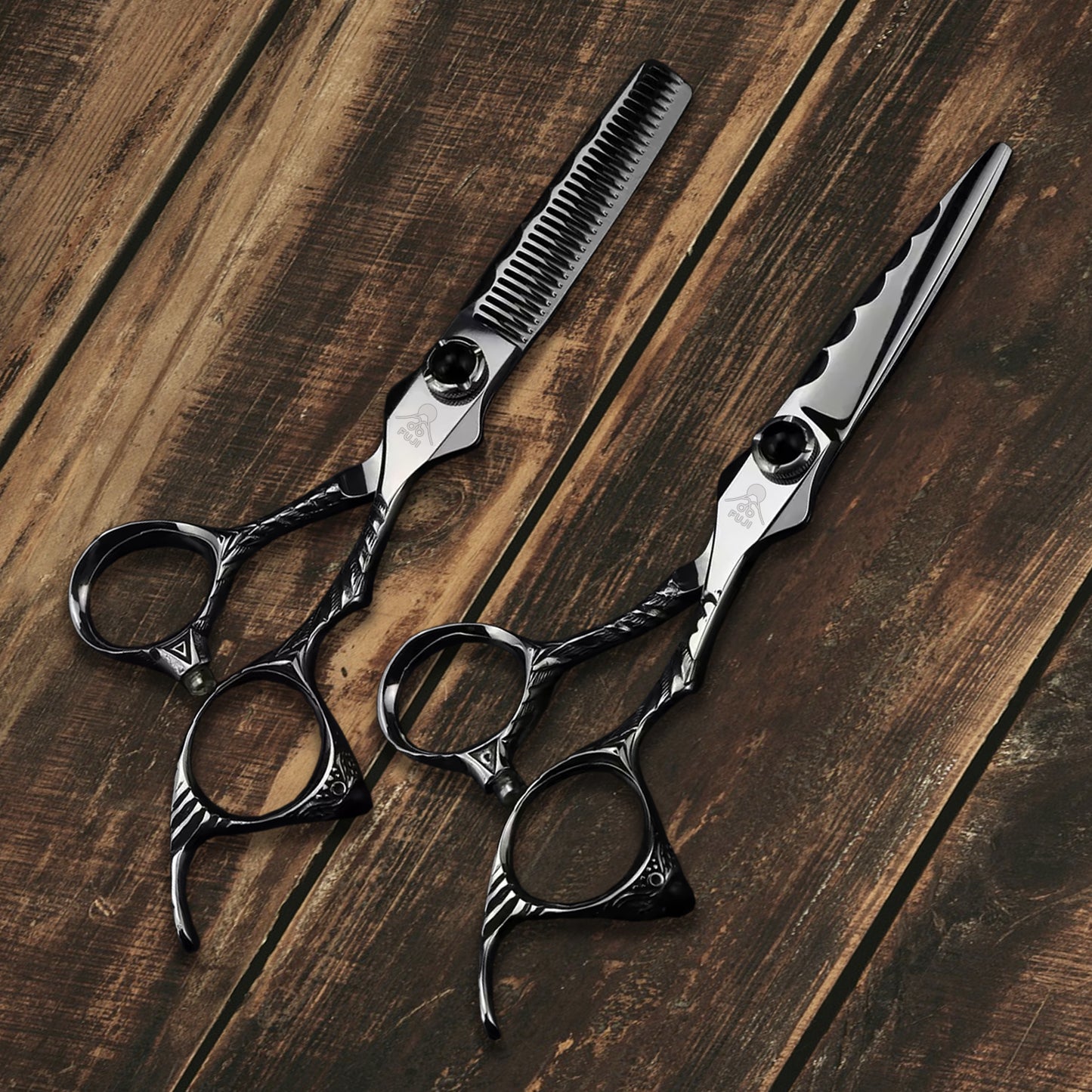 Arashi Glide - Professional 6" Right-handed Japanese Steel Hairdressing Scissors