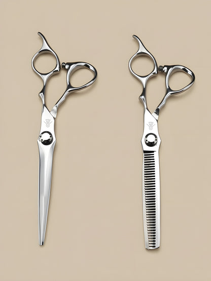 Hayate Motion – Professional 6.5" Right-Handed Japanese Steel Hairdressing Scissors