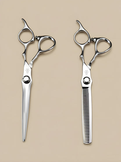 Hayate Motion – Professional 6.5" Right-Handed Japanese Steel Hairdressing Scissors