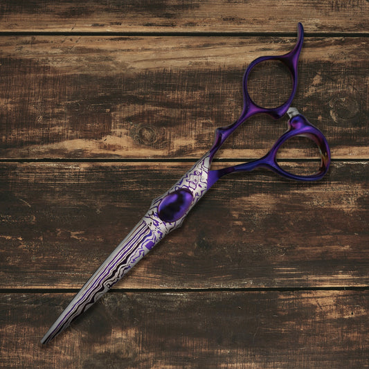 Isamu Pro - Professional 6" Right-handed Japanese Damascus Steel Hairdressing Scissors