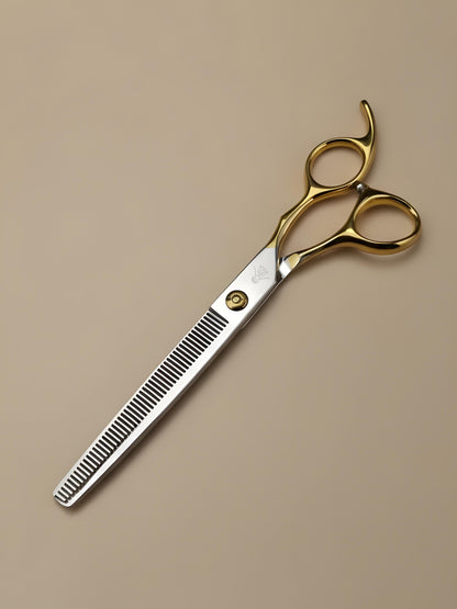 Kogane Edge – Ciseaux de Coiffure Professionnels 7" Droitier, Acier Japonais