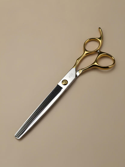 Kogane Edge – Professional 7" Right-Handed Japanese Steel Hairdressing Scissors