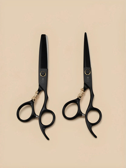 Koru Tiger – Tijeras de Peluquería Profesionales 6" para Diestros, Acero Japonés