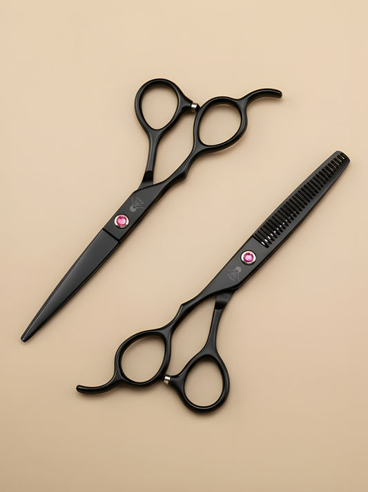Kumo Edge - Professional 5.5" and 6" Left-Handed Japanese Hairdressing Scissors