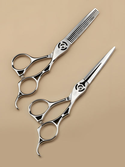 Kurai Aero Edge – Tijeras de Peluquería Profesionales 6" para Diestros, Acero Japonés