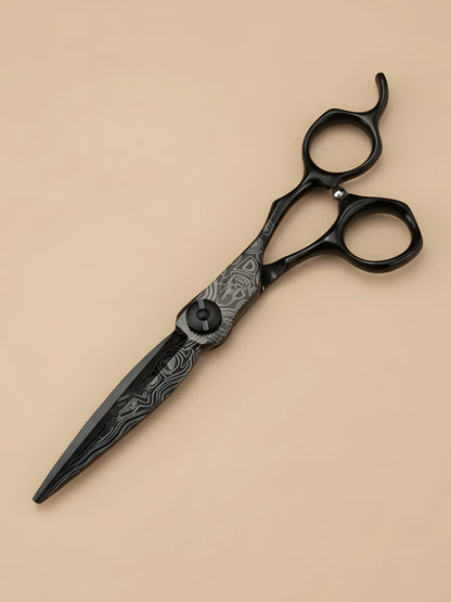 Kuro Edge – Tijeras de Peluquería Profesionales 6" para Diestros, Acero Japonés