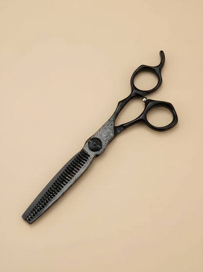 Kuro Edge – Tijeras de Peluquería Profesionales 6" para Diestros, Acero Japonés