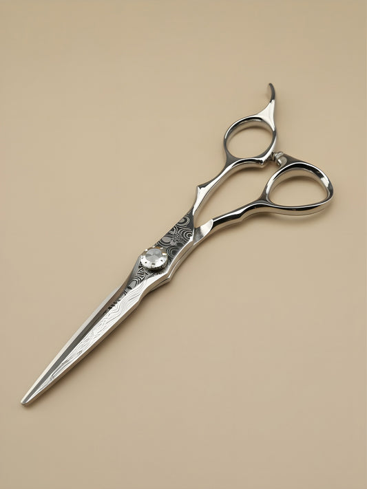 Mizuki Line – Professional 6.5" Right-Handed Japanese Damascus Steel Hairdressing Scissors