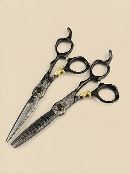Noa Precision – Professional 6" Right-Handed Japanese Steel Hairdressing Scissors