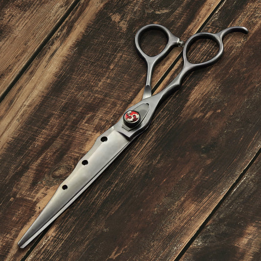 Whispurr Shears - Professional 7" Left-handed Japanese Steel Pet Grooming Scissors