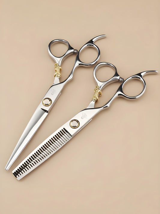 Reika Tiger – Professional 6" Left-Handed Japanese Steel Hairdressing Scissors