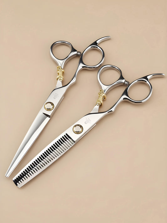 Reika Tiger – Professional 6" Left-Handed Japanese Steel Hairdressing Scissors