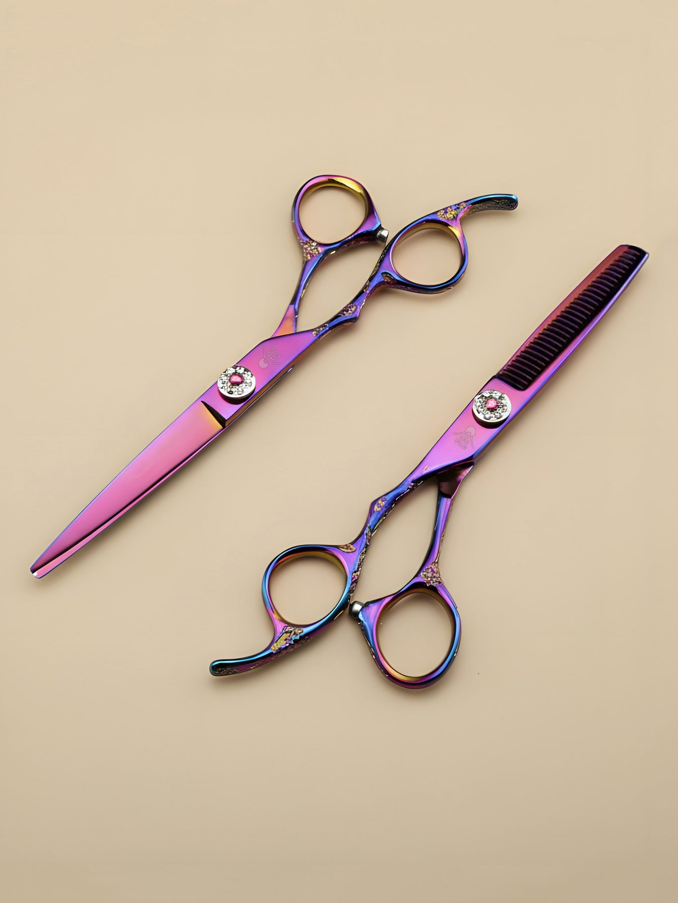 Rin Harmony – Professional 6" Left-Handed Japanese Steel Hairdressing Scissors