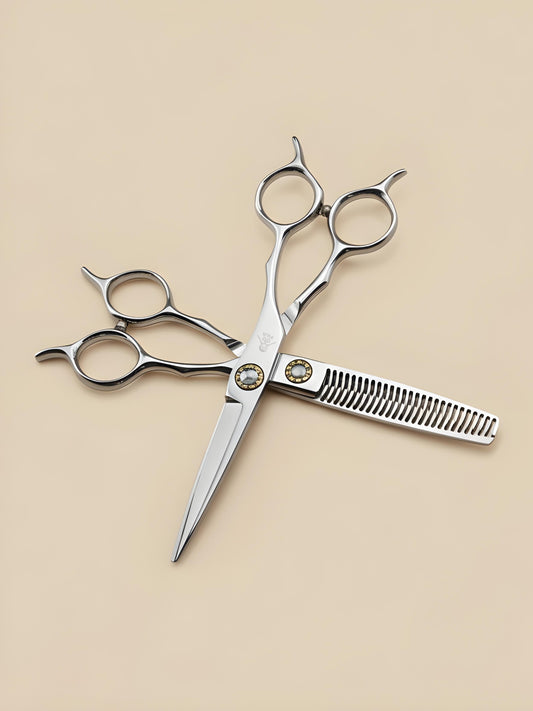 Rin Kai - Professional 6" Right-handed Japanese Steel Hairdressing Scissors