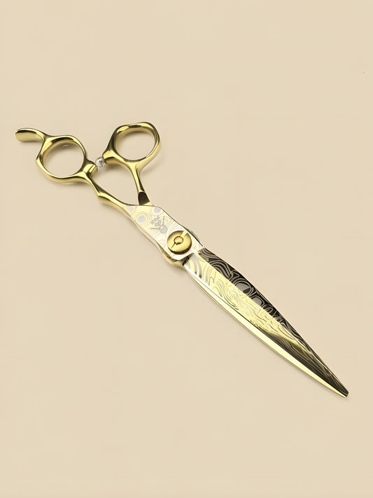 Satori Touch – Professional 7" Right-Handed Japanese Damascus Steel Hairdressing Scissors