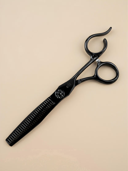 Sora Noir - Professional 6" Right-handed Japanese Steel Hairdressing Scissors