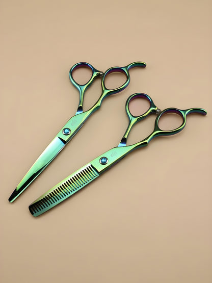 Tsubaki Grace – Professional 6" Left-Handed Japanese Steel Hairdressing Scissors