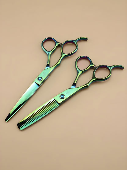 Tsubaki Grace – Professional 6" Left-Handed Japanese Steel Hairdressing Scissors