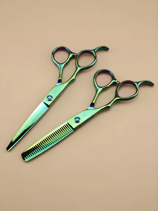Tsubaki Grace – Professional 6" Left-Handed Japanese Steel Hairdressing Scissors