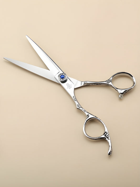 Tsuki Curve – Professional 6" Left-Handed Japanese Steel Hairdressing Scissors