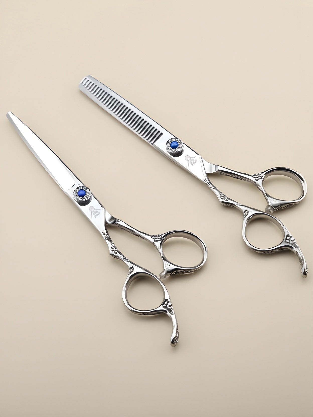 Tsuki Curve – Professional 6" Left-Handed Japanese Steel Hairdressing Scissors