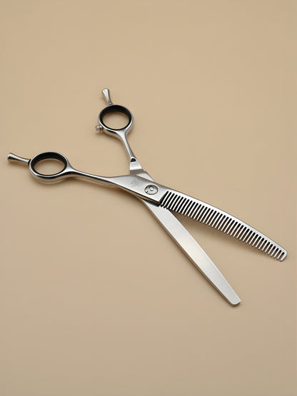 VeluTrim – Forbici Sfoltitrici Professionali 7" per Grooming, Destrimani, Acciaio Giapponese